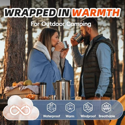 MEREZA Sleeping Bags XL for Adults Mens Large Wide Sleeping Bag for Camping