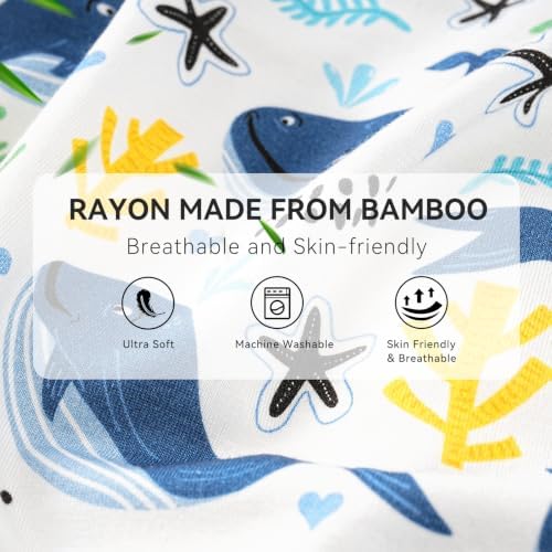 Yoofoss Baby Sleep Sack 12-18 Months Rayon Made from Bamboo 1.0 Tog