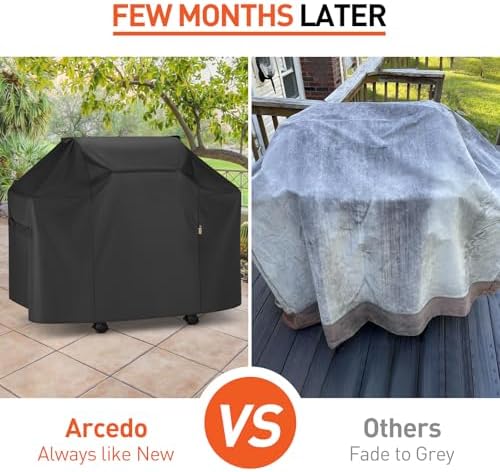 Arcedo Grill Cover 52 Inch Compatible with Weber Spirit 200 and 300 Series
