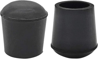 Flyshop Furniture Table Covers Non-Slip Durable Rubber Leg Tips Chair Leg Caps Floor Protector Round Black 4PCS Size 16mm, 5/8"