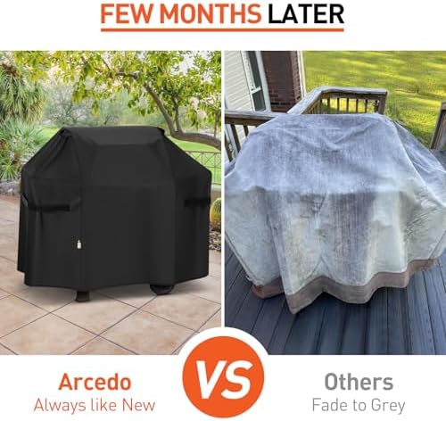 Arcedo Grill Cover 51 Inch Compatible with Weber Spirit II 300 Series Grill