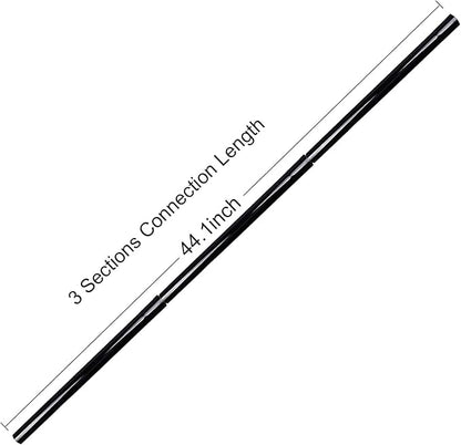 Vacuum Extension Wand 1 1/4" for Shop Vac Accessories 1.25" 32mm Extension Pipe Vacuum Tubes 14.7" Long 3pcs