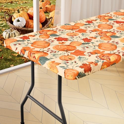 homing Rectangle Table Cloth Cover 6 Foot Elastic Fitted Tablecloth