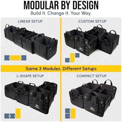 XXL+Cooler Modular Car Trunk Organizer System