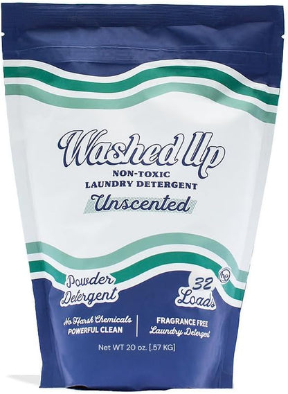 Laundry Detergent Powder | Safe for Sensitive Groups | Powerful Clean | Plant & Mineral-Based | Made in USA