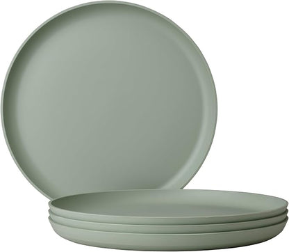 Mepal - Dinner plate 4 pieces Silueta - Dishwasher & microwave resistant -