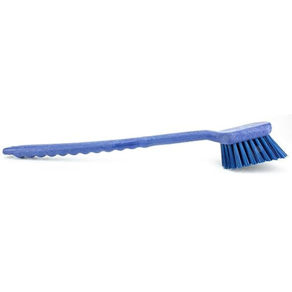 SPARTA 40501EC14 Large Plastic Scrub Brush, 20 Inches, Blue (Pack of 2) - Kitchen and Utility Cleaning With Long Handle