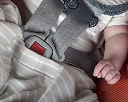 Woolino Merino Wool & Organic Cotton Baby Sleep Sack 2-24 Months – Ultimate 4-Season Baby Sleeping Bag, Universal Size Wearable Blanket, 2-Way Zipper & Adjustable Fit, Year-Round Use - Rose