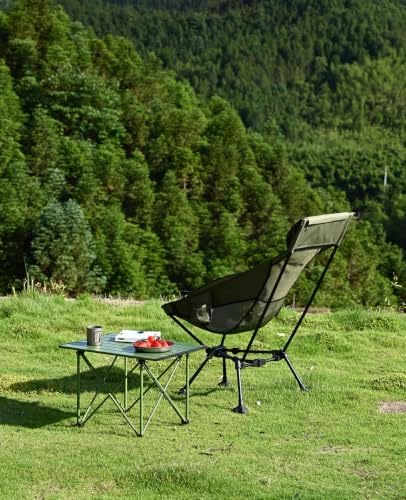 iClimb Ultralight Compact Camping Folding Table (Reinforced Nature - L)