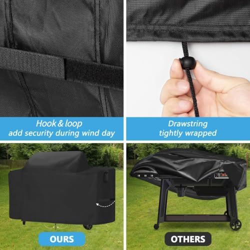 68 Inch Smoker Cover for Traeger Woodridge Pro/Elite Electric Pellet Grill