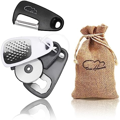5 Pieces Kitchen Gadgets Set with Storage Bag, Cooking Gift Set