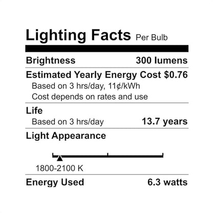 WiZ Connected Color ST19 Filament LED Smart Bulb - Pack of 6-300 Lumen - E26 - Indoor - Wi-Fi Enabled - Voice/App Control - Motion Activation - Matter Compatible