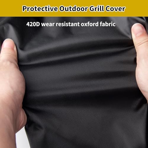 Electric Grill Cover for Weber Q1000/Q2000 Series Portable Grill on Cart