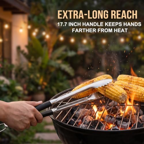 Grill Utensils Set,BBQ Tools Kit Grilling Accessories for Outdoor Barbecue