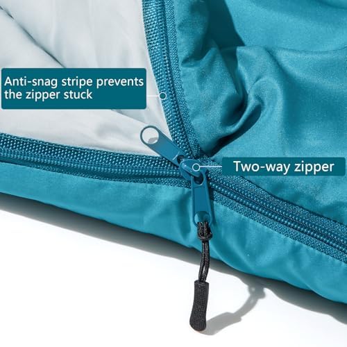 BISINNA Kids Sleeping Bag with Pillow for Boys Girls