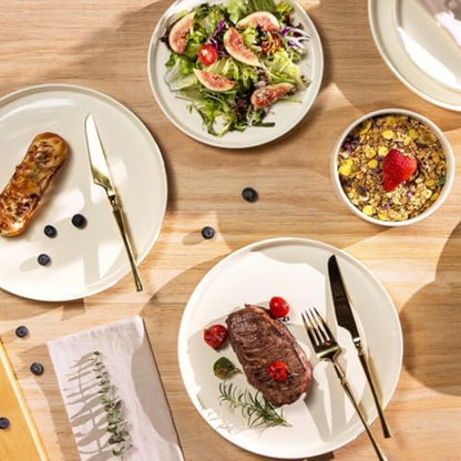 Yosoo Health Gear Dinnerware Sets, Unbreakable Plates Bowls Cups, Reusable Service for 4 People, for Travel Camping Picnic Home Party