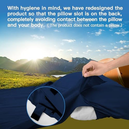 JAICOM Sleeping Bag Liner, Travel Sheets Ultralight Summer Sleeping Bag