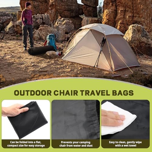 Camping Folding Chair Carry Bag Fits Coleman, Camp Cover Replacement Bags