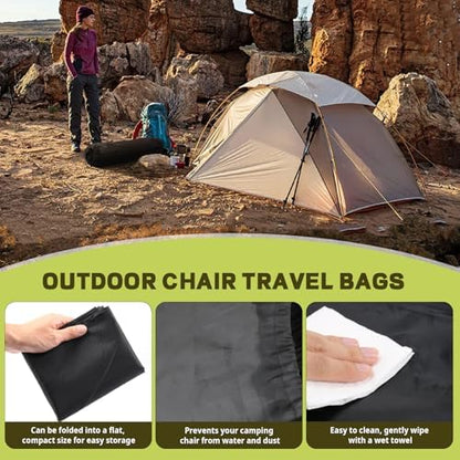 Camping Folding Chair Carry Bag Fits Coleman, Camp Cover Replacement Bags