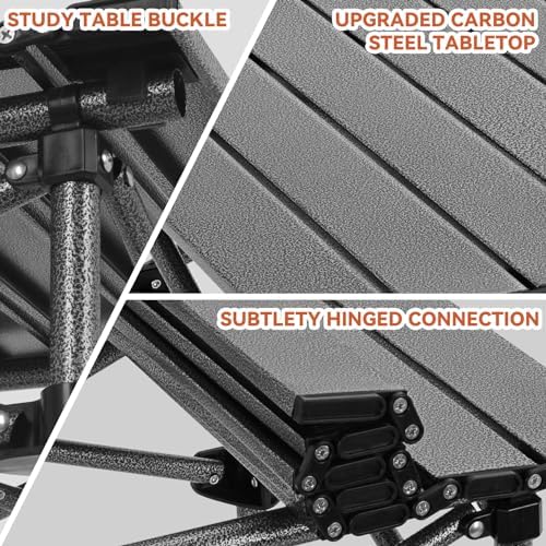 Opliy Portable Folding Camping Table for 2-4 Persons Aluminum Collapsible Table Lightweight with Carry Bag for Camping, Hiking, Picnics, BBQ, Beach Trips & Tailgating
