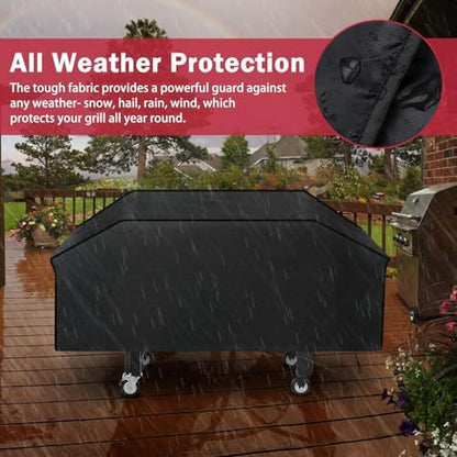 iCOVER 36 inch Griddle Cover for Blackstone, Waterproof Flat Top Grill Cover, Fits Camp Chef, Blackstone 1528 & 4 Burner Griddle