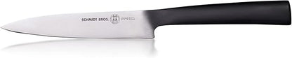 Schmidt Brothers - Carbon 6, 6-Piece Jumbo Steak Knife Set, High Carbon German Stainless Cutlery in a Wood Gift Box