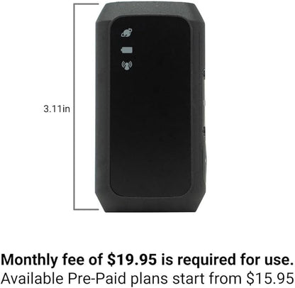 Optimus 3.0 GPS Tracker - 1 Month Battery - 4G LTE - for Vehicles and Assets – Real-Time GPS Tracking Device – Instant Alerts