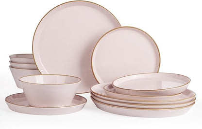 Famiware Saturn Dinnerware Sets, Ceramic Dishes