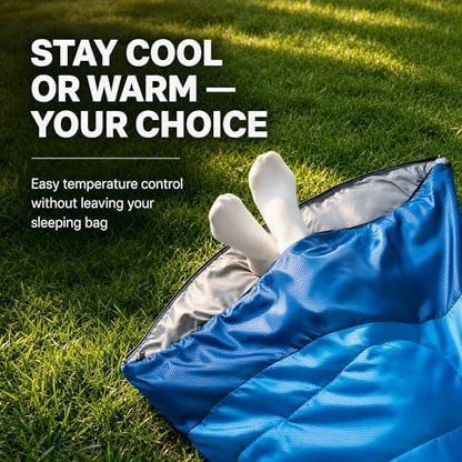 Sleeping Bags for Adults & Kids - Lightweight Camping Sleeping Bag