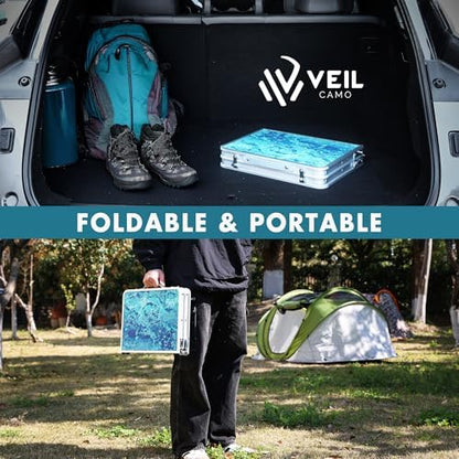 VILLEY Folding Camping Table 2FT, Portable Small Picnic Table