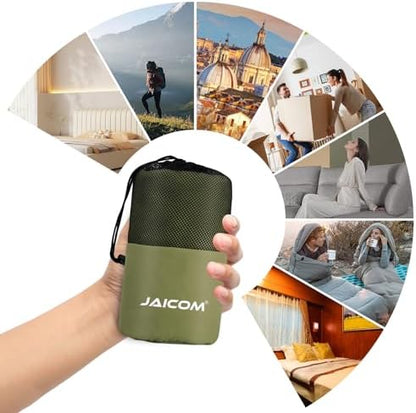 JAICOM Sleeping Bag Liner, Travel Sheets Ultralight Summer Sleeping Bag