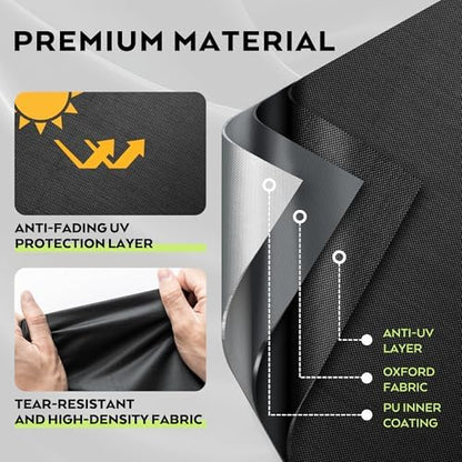 Griddle Cover for CharBroil Bistro Pro Electric Grill & Griddle 25302145/25302146, Outdoor Grill Cover for Charbroil Bistro Pro Gas Grill 25302161