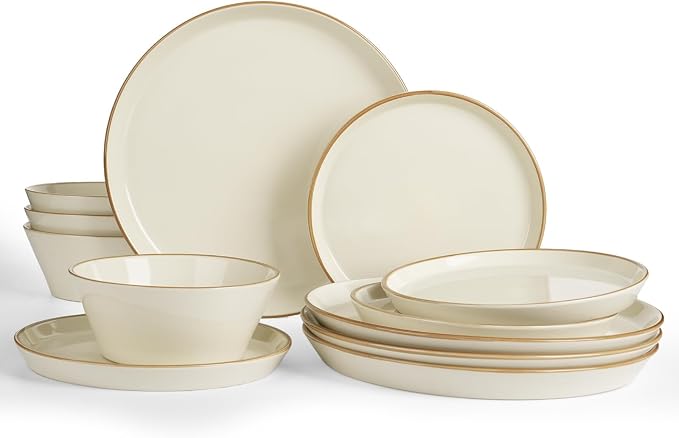 Famiware Saturn Dinnerware Sets, Ceramic Dishes
