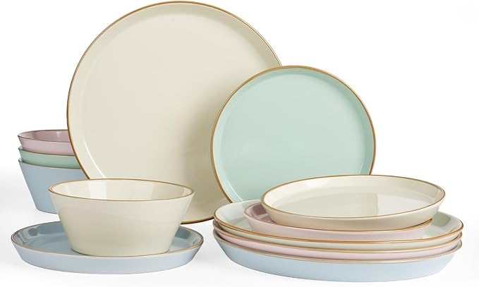 Famiware Saturn Dinnerware Sets, Ceramic Dishes