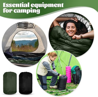 Tudomro 16 Pack Bulk Sleeping Bags for Adults, Lightweight Waterproof Camping Sleeping Bags with Compression Sack for Camping, Backpacking, Hiking, Travel, Emergency Use
