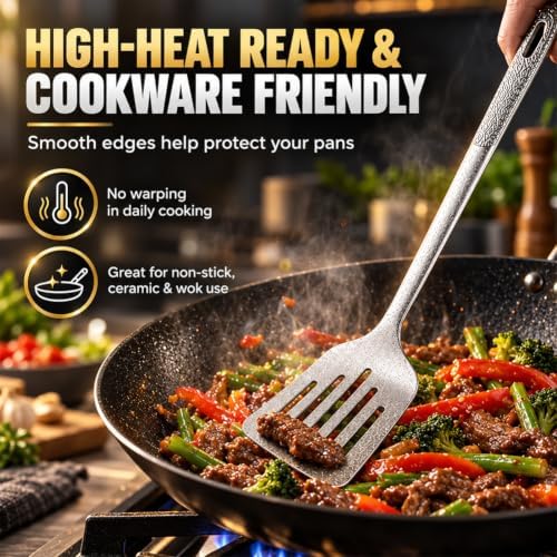 Pure Titanium Cooking Utensil & Spatula Set，Spatula