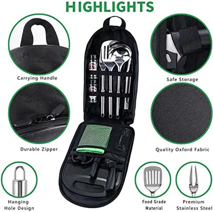 Pak Camping Cookware, Camp Kitchen, Camp Cookware, Camping Utensils Set, Camping Kitchen Set, Camping Cooking Set, Camping Cooking Utensils, Camping Cookware Set, Camping Accessories Cooking, RV Camp