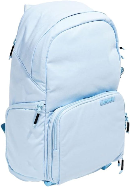 BREVITE - The Jumper - Compact Camera Backpacks for Photographers - A Minimalist & Travel-friendly Photography Backpack Compatible With Both Laptop & DSLR Accessories 18L (Misty Blue)