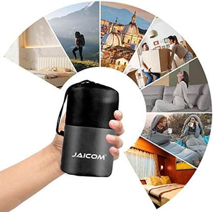 JAICOM Sleeping Bag Liner, Travel Sheets Ultralight Summer Sleeping Bag
