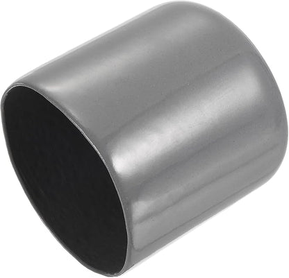 uxcell 20pcs Rubber End Caps 39mm ID Vinyl Cap Cover Screw Protectors Dark Grey