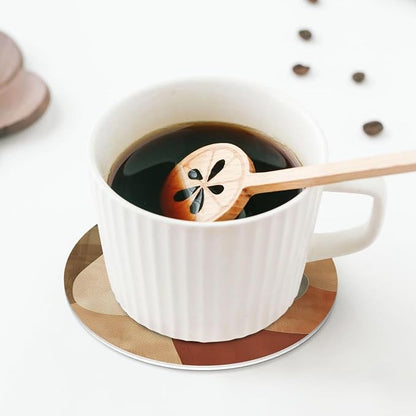 Minimal Abstract Shapes Print Coasters