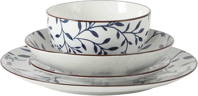 Gibson Home Palace Suite 16-Piece Dinnerware Set, Service