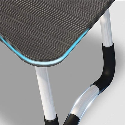 Home Office Lap Desk with Storage Drawer, Cup and Phone Holder, Laptop Bed Tray Table, 23.6" Foldable Desk, Laptop Stand for Breakfast, Working, Writing, Gaming and Drawing