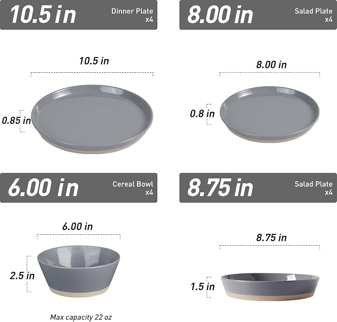 Famiware Saturn Stoneware Dinnerware Set