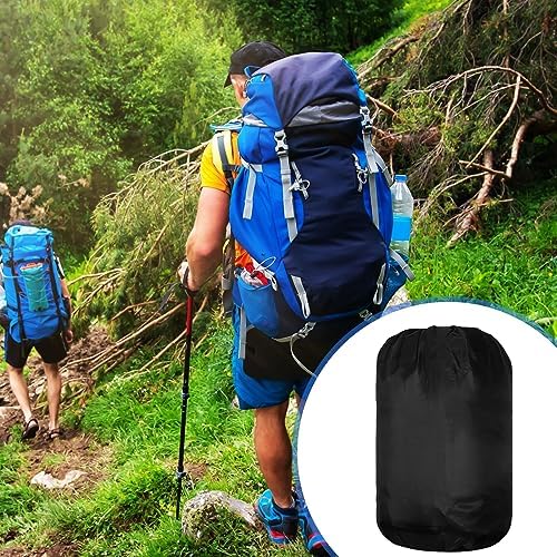Macarrie 10 Pcs Bulk Sleeping Bags for Adults 0 Degree Waterproof Emergency Sleeping Bags with Compression Sack for Camping Hiking Backpacking Outdoor Activities