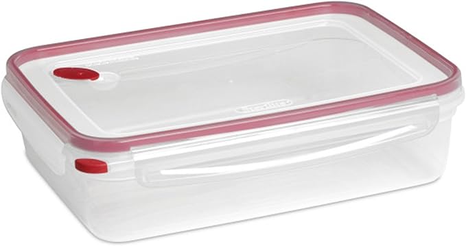 Sterilite 4 Pack Food Storage Container, Ultra-Seal Airtight Snapware with Lids, 16 Cup