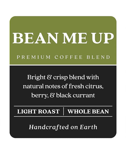 Copper Moon Single Serve Coffee Pods for Keurig K-Cup Brewers, Light Roast, Bean Me Up Blend, 12 Count