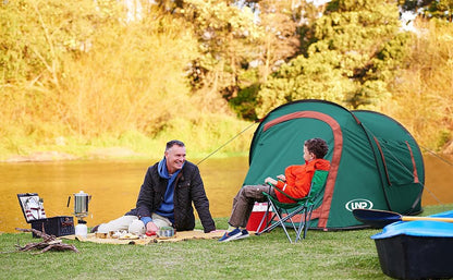 Pop-up Tent,2 Person Camping Tent,Instant Portable Beach Tent,Easy Pop Up Shade Tents 2 Doors for Camping Hiking & Traveling with Carrying Bag