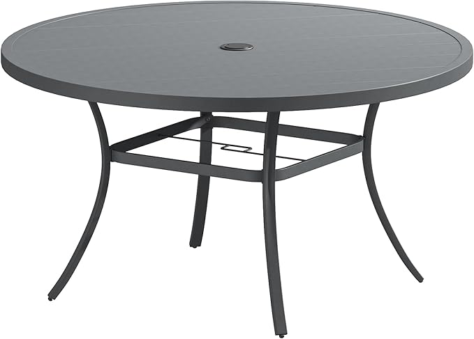 VICLLAX 53" Outdoor Round Patio Table