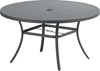 VICLLAX 53" Outdoor Round Patio Table
